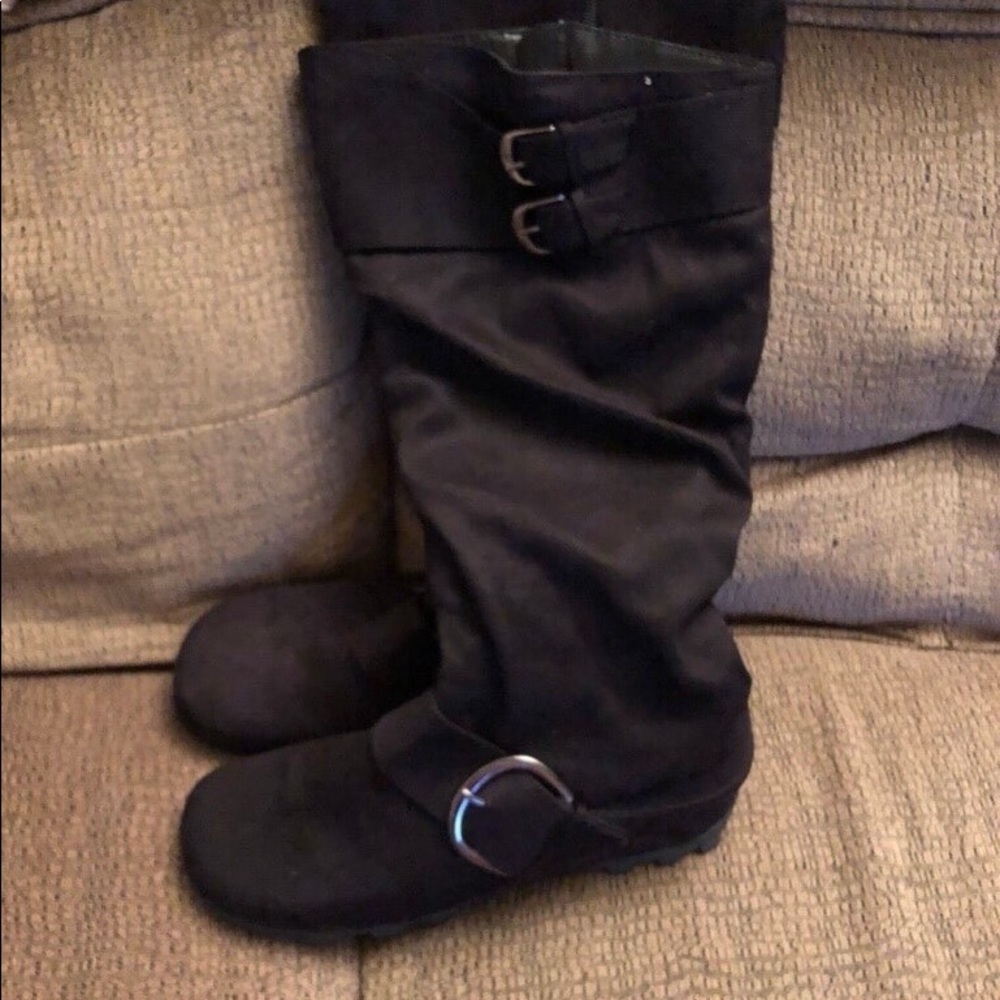 Knee high boots